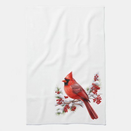 Ferienküche Handtuch-Kardinal Geschirrtuch (Vertikal)