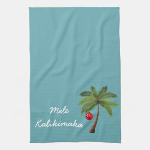 Ferienküche Handtuch Mele Kalikimaka