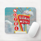 Ferienmotel-Schild Mousepad (Mit Mouse)