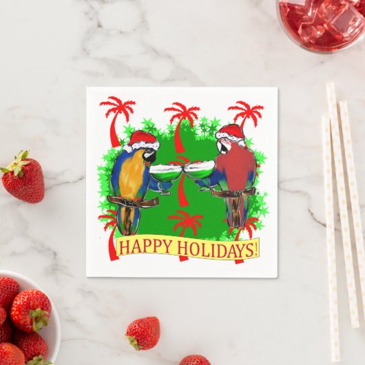 FERIENPARROTS SERVIETTE (Beispiel)