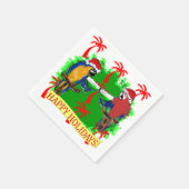 FERIENPARROTS SERVIETTE (Ecke)