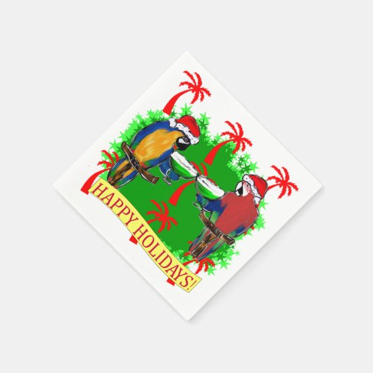 FERIENPARROTS SERVIETTE (Ecke)