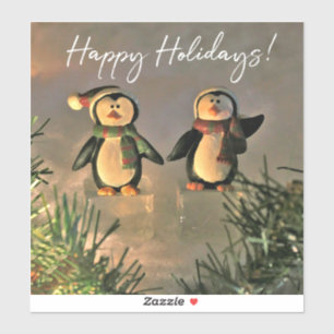 Ferienpinguine Aufkleber