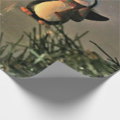 Ferienpinguine Geschenkpapier (Ecke)