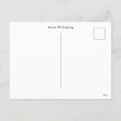 Ferienpostkarte Feiertagspostkarte (Rückseite)