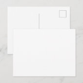 Ferienpostkarte Feiertagspostkarte (Vorne/Hinten)