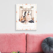 Ferienrahmen Leinwanddruck (Insitu (Wohnzimmer))