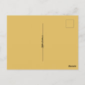 FERIENREZEPT PUMPKIN | Postkarte (Rückseite)