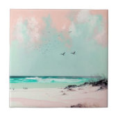 Ferienstrand Fliese (Vorderseite)