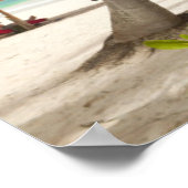 Ferienstrand Poster (Ecke)