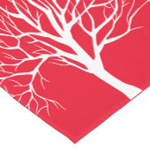 Ferientafelrunner Winterbaum Kurzer Tischläufer (Ecke)