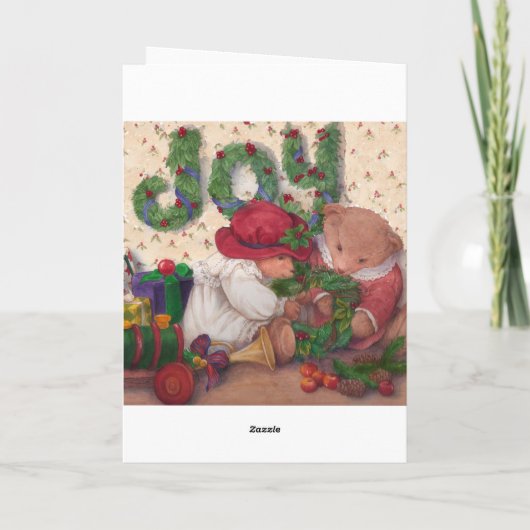 FERIENTEDDY BEAR FEIERTAGSKARTE (Rückseite)