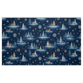 Ferientoilette, Bäume Hirsch und Schneeflocken Stoff (Fat Quarter (45,7 x 55,9 cm))