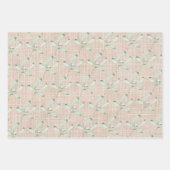 Ferientrio für Naturelemente Geschenkpapier Set (Vorderseite)