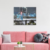 Ferienvergnügen am Canalside Leinwanddruck (Insitu (Wohnzimmer))