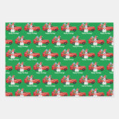 Ferienverkehr , Matte 19" x 29" Geschenkpapier Set (Vorderseite 3)