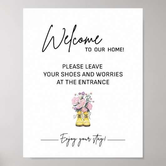Ferienvermietung Informationen für Gäste Poster (Vorne)