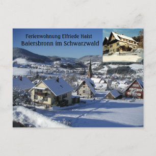 Ferienwohnung Elfriede Haist - Snow Postkarte