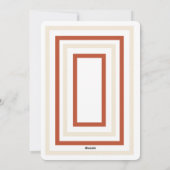 Ferienwohnung in Barcelona Feiertagskarte (Rückseite)