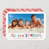 FERIENWOHNUNGEN FOTO gerahmt Feiertagskarte (Vorne/Hinten)