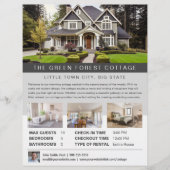 Ferienwohnungen Haus Vermietung Flyer (Vorne)