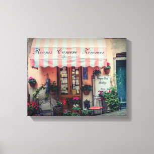 Ferienwohnungen in Italien 14" x 11", 1,5", Single Leinwanddruck