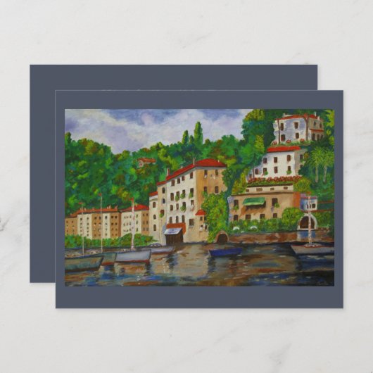 Ferienwohnungen in Italien - Sammeldrucke von Mini Postkarte (Vorne/Hinten)