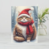 Ferienzeit Chat Einladung (Stehend Vorderseite)