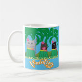 Ferienzeit Einladung Kaffee Tasse (Links)