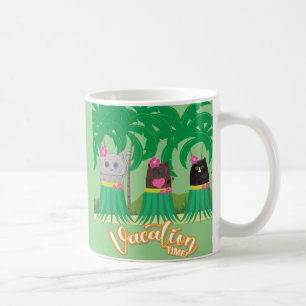 Ferienzeit Einladung Kaffee Tasse