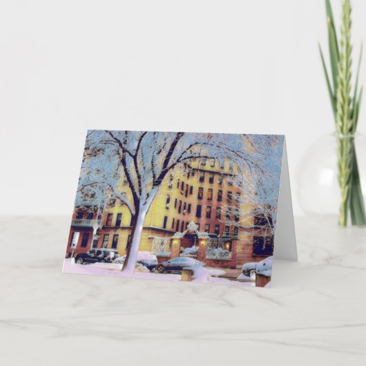 FERIENZEIT IN DER STADT KARTE (Vorderseite)