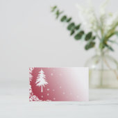 Ferienzeit Visitenkarte (Stehend Vorderseite)