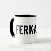 FERKAKT TASSE (Vorderseite Links)