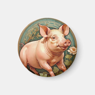 Ferkel-Achterbahn Magnet
