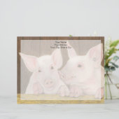 Ferkel Briefbogen (Stehend Vorderseite)