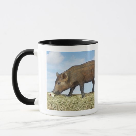 Ferkel-Essen Tasse (Links)