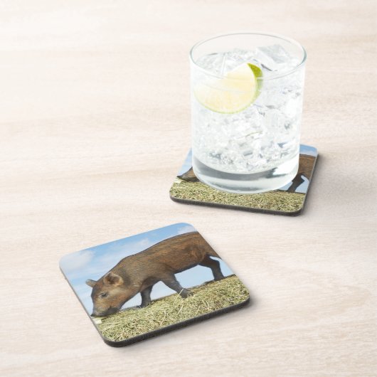 Ferkel-Essen Untersetzer (Rechte Seite)