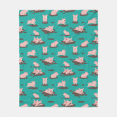 Ferkel Fleece Blanket (Vorderseite)