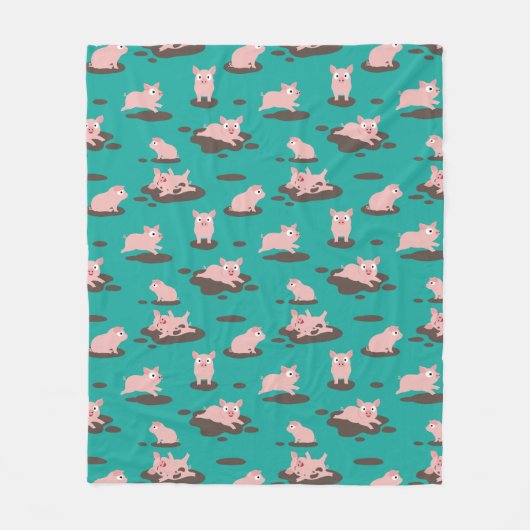 Ferkel Fleece Blanket (Vorderseite)