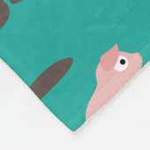 Ferkel Fleece Blanket (Ecke)