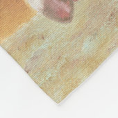 Ferkel-Fleece Fleecedecke (Ecke)