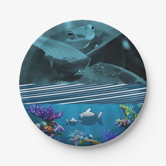 Ferkel für Papierfräsen Pappteller (Vorderseite)