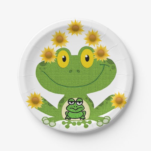 Ferkel für Papierfräsen Pappteller (Vorderseite)