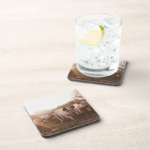 Ferkel im Barnyard Untersetzer (Rechte Seite)