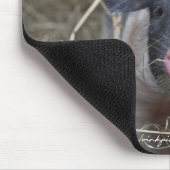 Ferkel im Stroh Mousepad (Ecke)