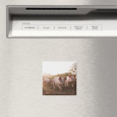 Ferkel in Barnyard Magnet (In Situ (Geschirrspüler))