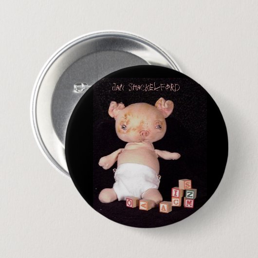 Ferkel-Knopf Jan.s Shackelford Button (Vorne & Hinten)