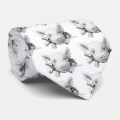 Ferkel Krawatte (Gerollt)