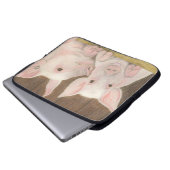 Ferkel Laptopschutzhülle (Vorne Knopf)