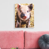 Ferkel Leinwanddruck (Insitu (Wohnzimmer))